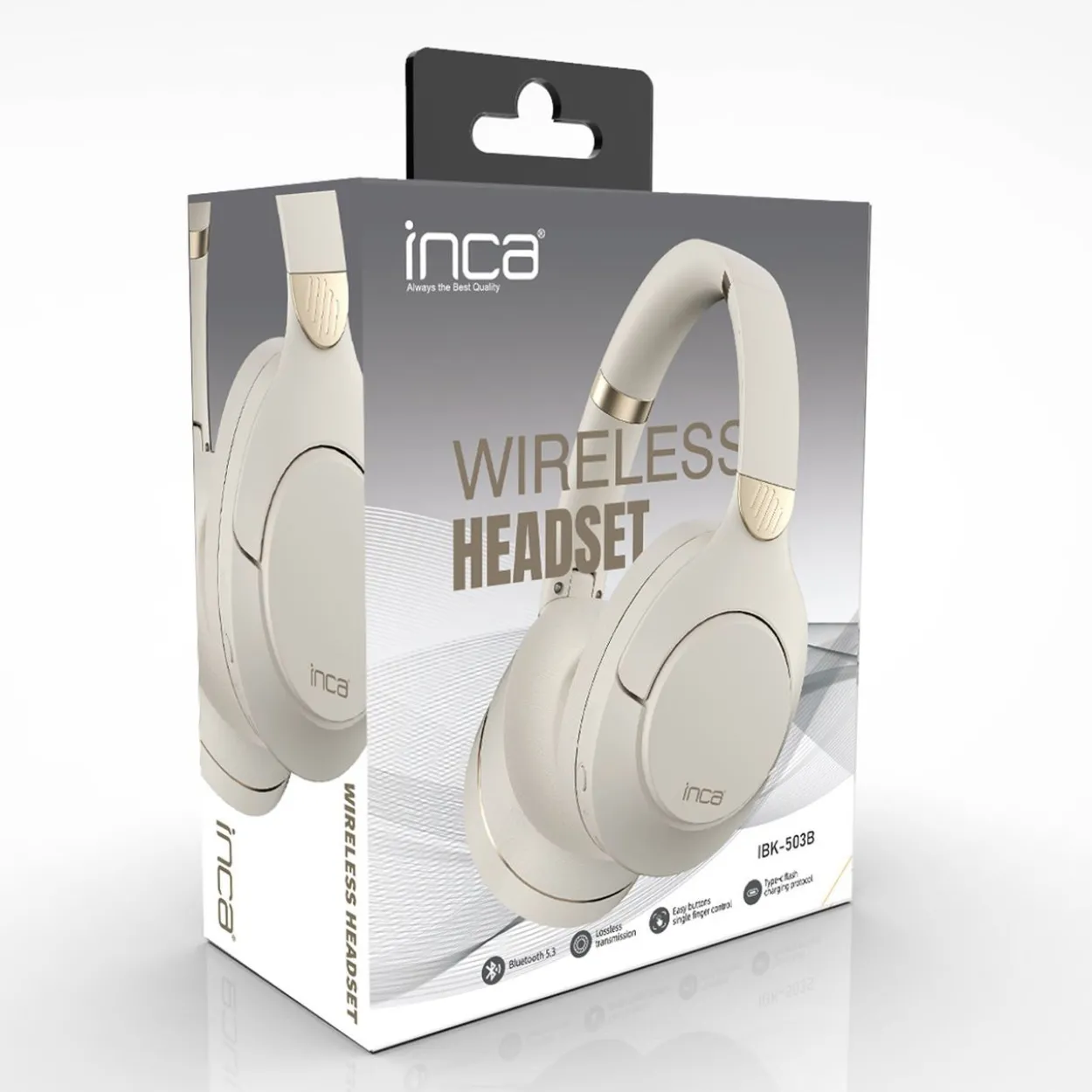 INCA Bluetooth Headset IBK-503B Version: 5.3