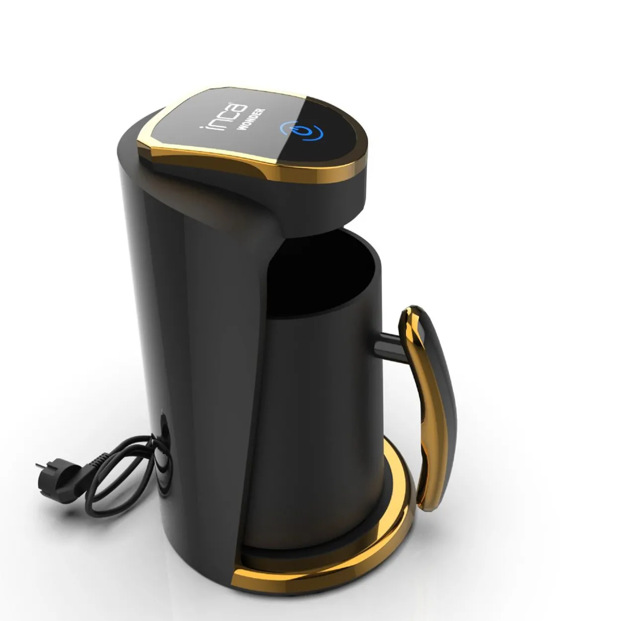 INCA Kaffeemaschine Wonder Serie Touch-Control-Schalter