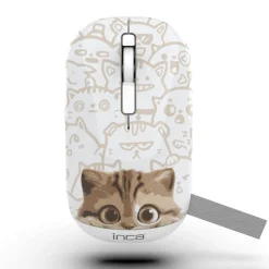 INCA Maus IWM-242K Wireless, Katzenmotiv