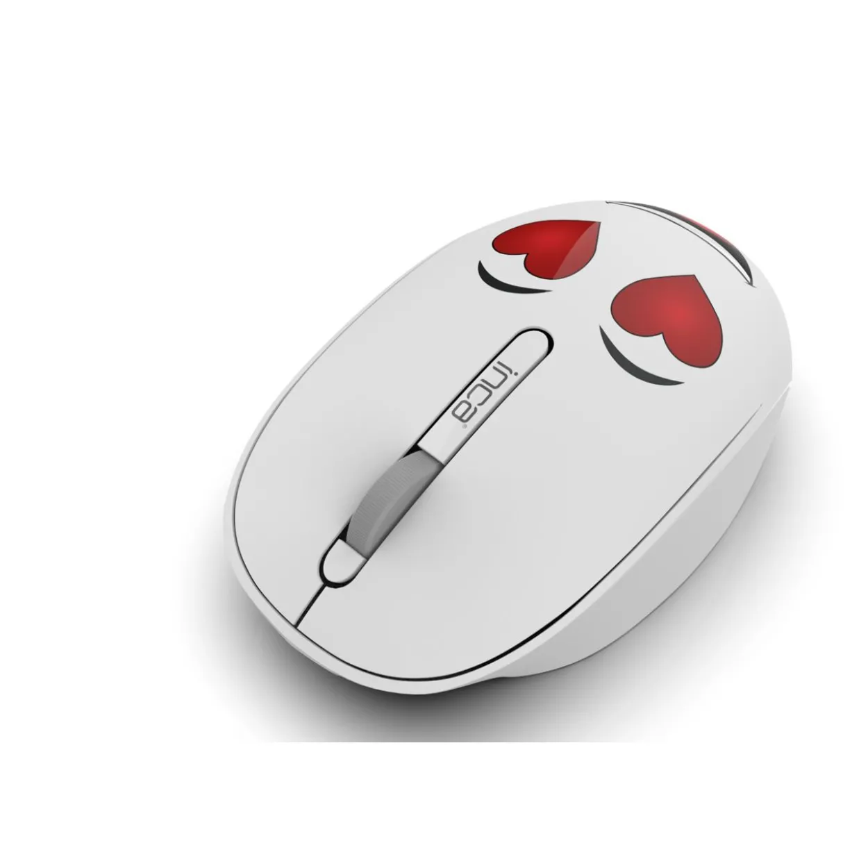 INCA Wrls Maus 1200DPI/3Tasten/2.4GHzUSB-A WEENY Emoji ws