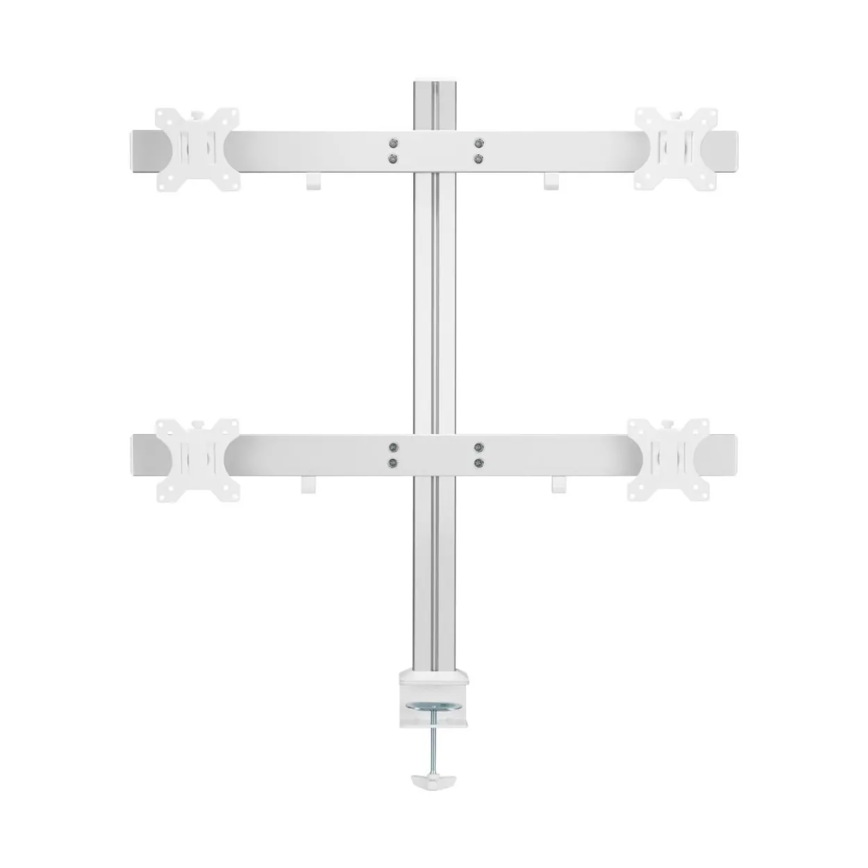 InLine Alumium Monitor-Tischhalterung für 4 Monitore bis 32", 8kg
