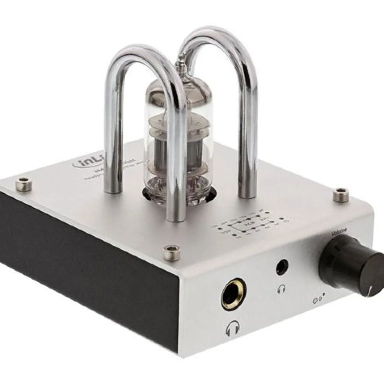 InLine AmpUSB, HiRes Audio HiFi DSD Kopfhörer-Röhrenverstärker USB Digital Audio Konverter 384kHz/32-Bit