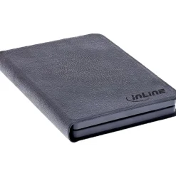 InLine Bluetooth Nummernblock mit Touchpad, Display, faltbar, schwarz