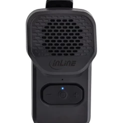 InLine ClipTone, tragbarer Bluetooth Lautsprecher, Clip, Freisprecheinrichtung