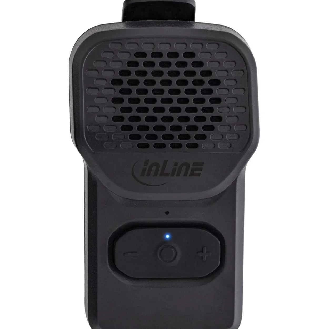 InLine ClipTone, tragbarer Bluetooth Lautsprecher, Clip, Freisprecheinrichtung
