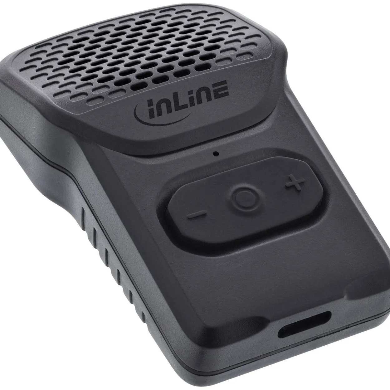 InLine ClipTone, tragbarer Bluetooth Lautsprecher, Clip, Freisprecheinrichtung
