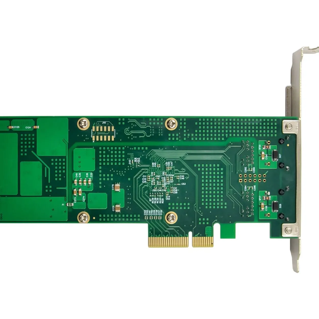 InLine Dual Gigabit Netzwerkkarte, 2x RJ45 1 Gb/s, PCIe x4, PoE+