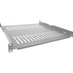 InLine 19" Fachboden, 450mm, 50kg, 1HE, RAL 7035 grau