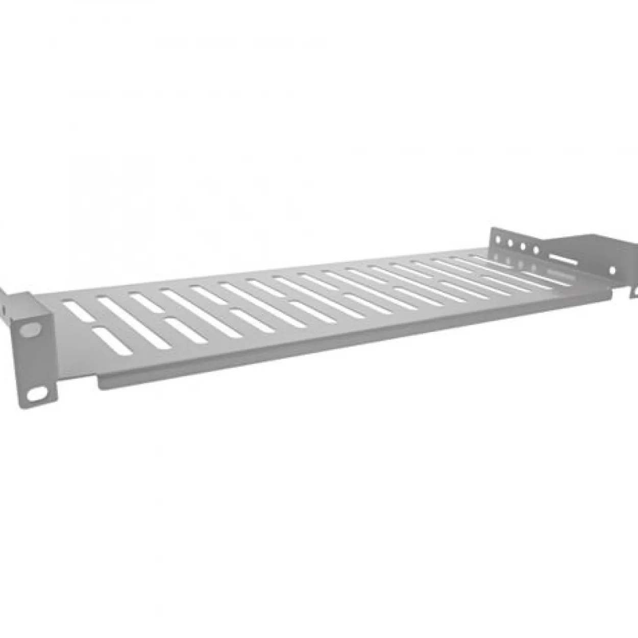 InLine 19" Fachboden, 150mm, 10kg, 1HE, RAL 7035, grau
