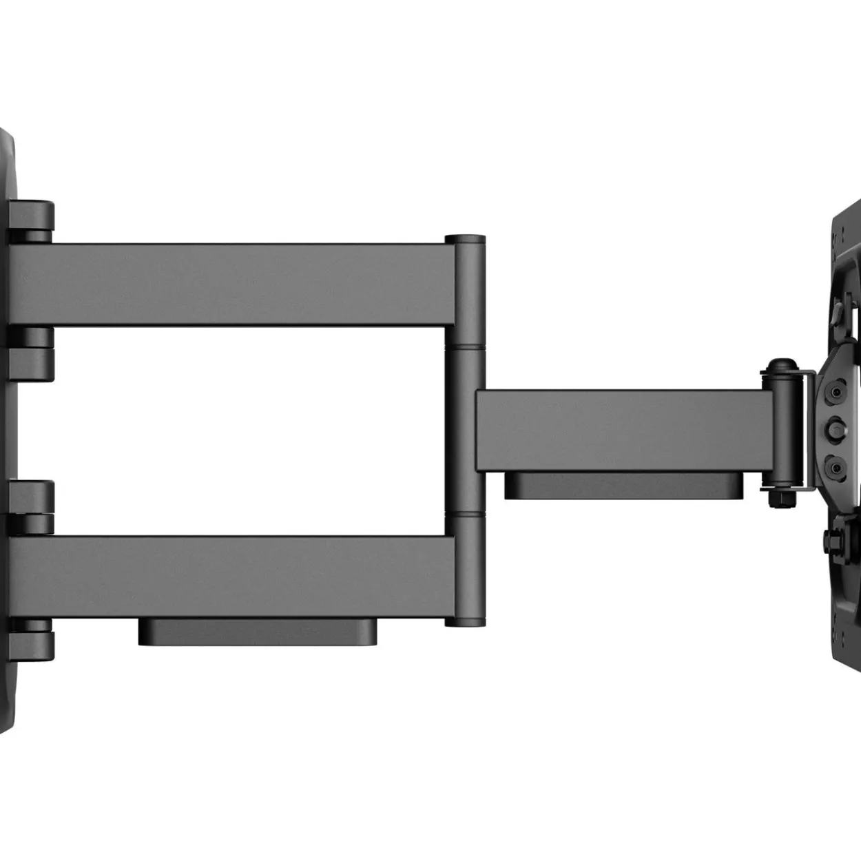 InLine Full-Motion TV Wandhalterung, 2343 Zoll, bis 35 kg, schwarz