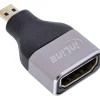 InLine HDMI Adapter, HDMI A Buchse / Micro HDMI D Stecker, 8K UHD