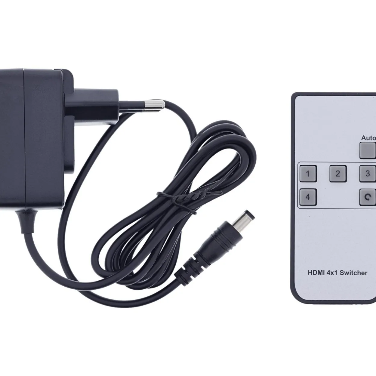 InLine HDMI Switch, 4-fach, 48Gb/s, 8K@60Hz, mit USB-C