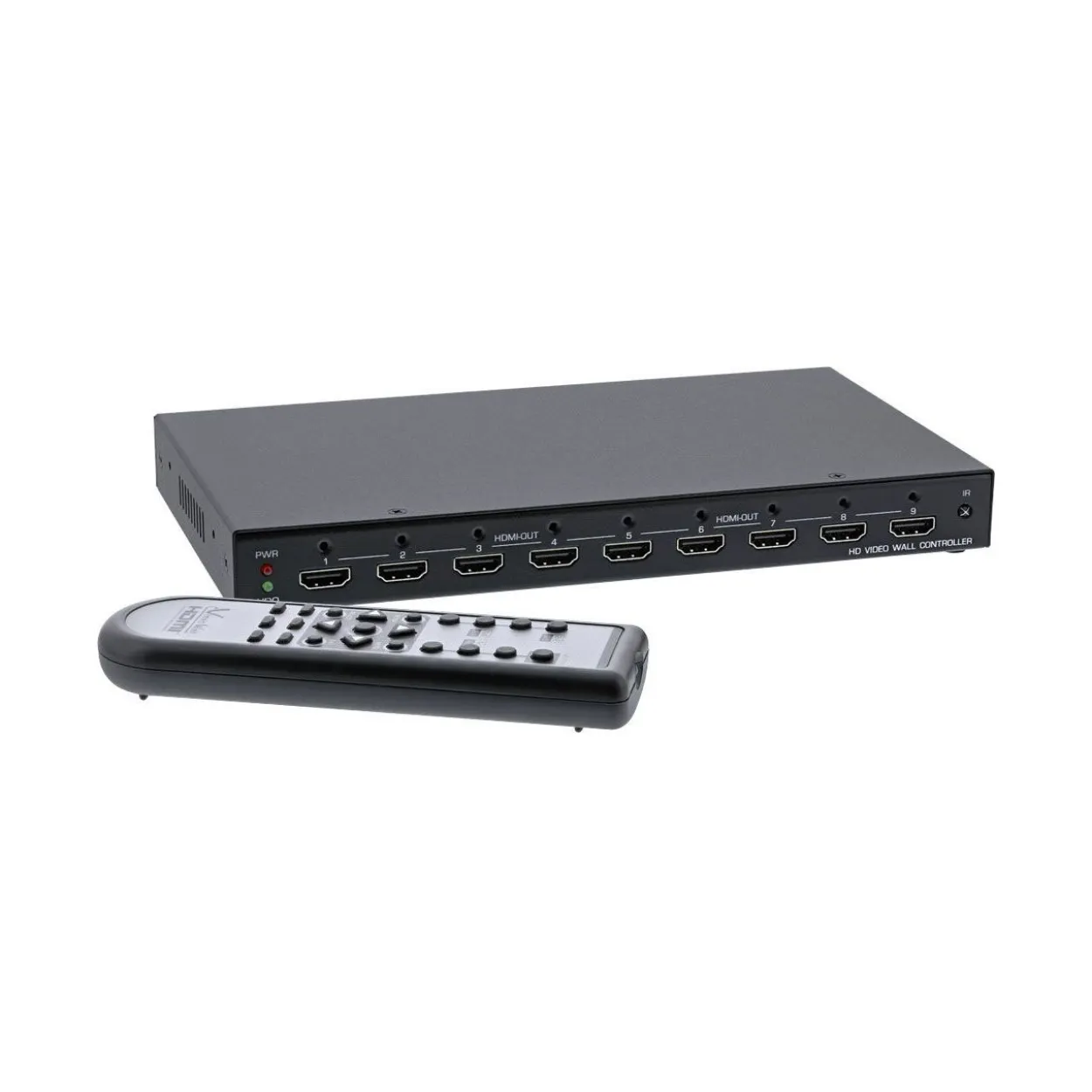 InLine HDMI Videowand Verteiler 1 auf 9, Full-HD