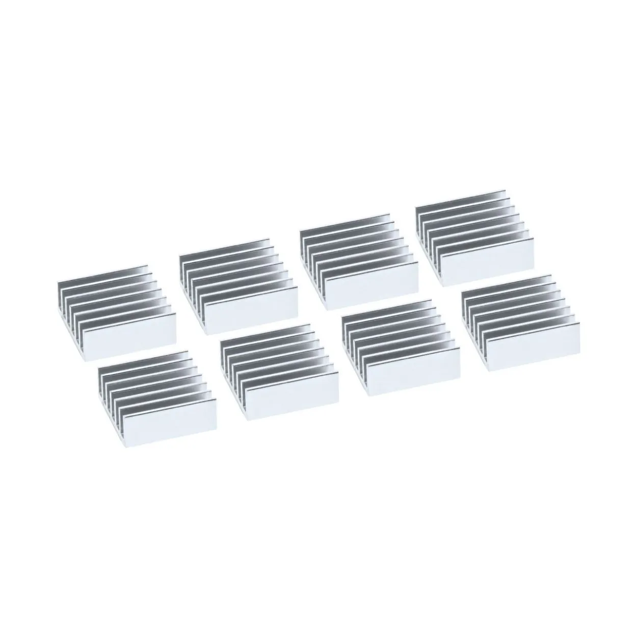 InLine IC-Kühler selbstklebende Kühlrippen, 8er Pack