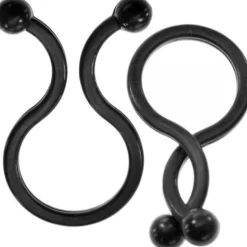InLine Kabelbinder Twist 18-22mm schwarz 10 Stück