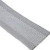 InLine Kabelschlauch, Gewebeschlauch mit Klettverschluss, 1m x 25mm Durchmesser, grau