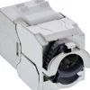InLine Keystone RJ45 Buchse Slim, SNAP-In, Cat.8.1, integrierter Kabelbinder