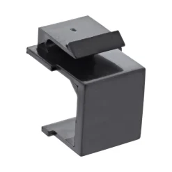 InLine Keystone SNAP-In Blindabdeckung für Modul Steckplatz, schwarz, 10er Pack