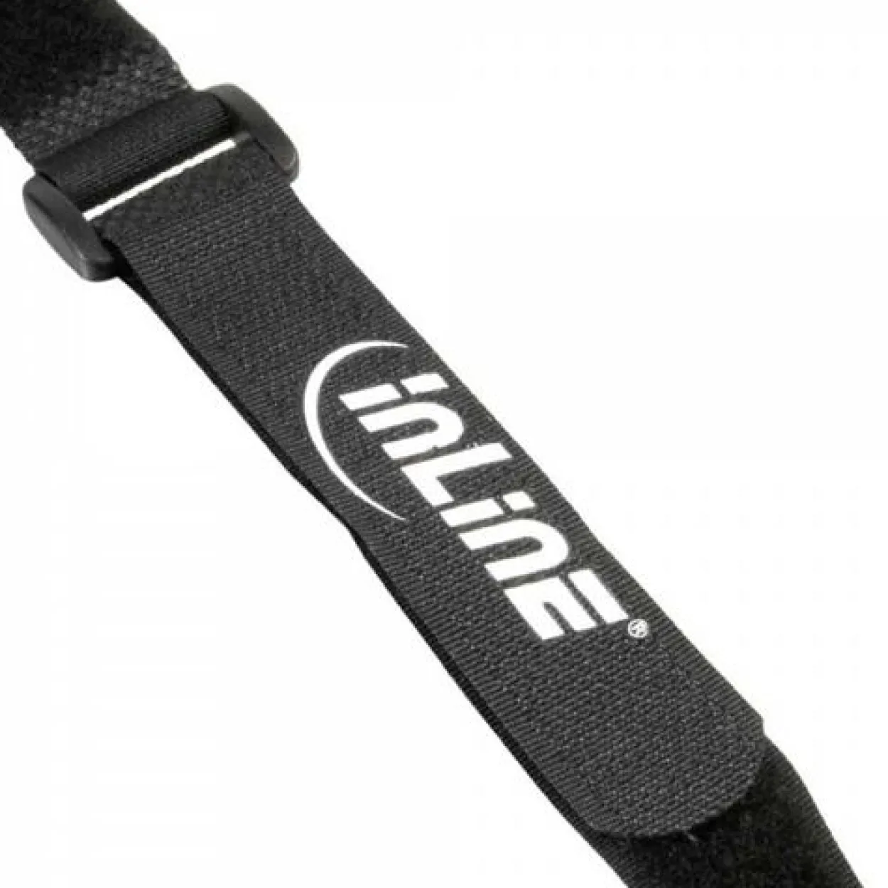 InLine Klettschlaufen Set, 5 Stk. 20x300m + 5 Stk. 20x500mm, schwarz