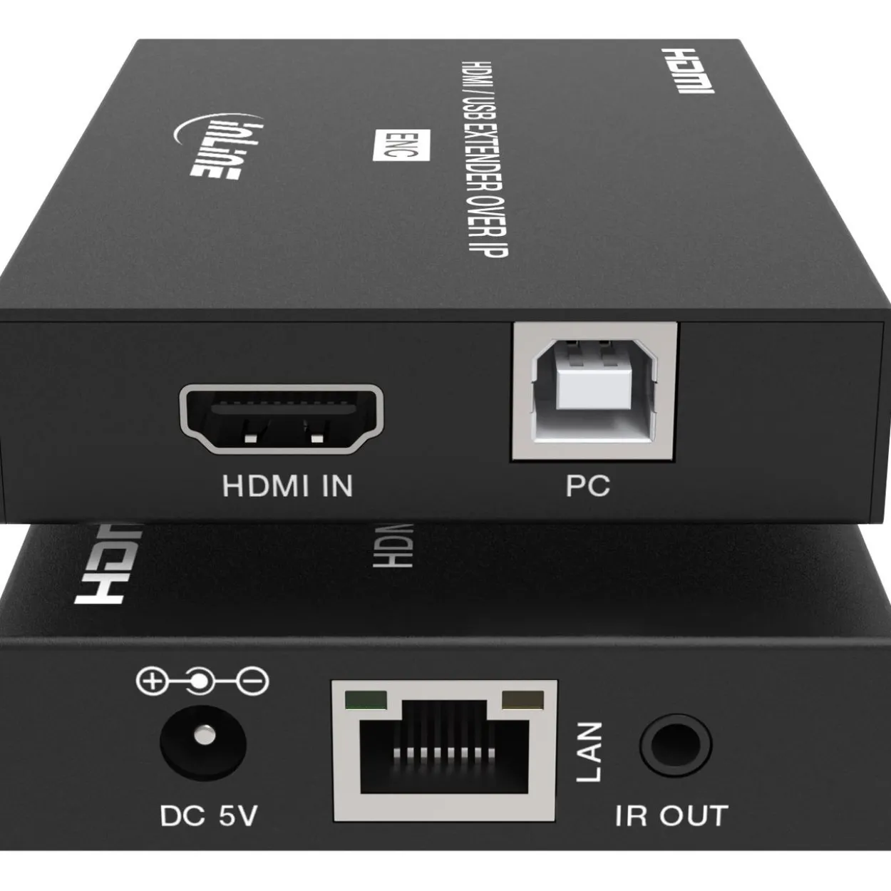 InLine KVM Extender over IP, HDMI Full-HD, 150m, Set