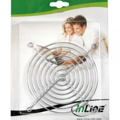 InLine Lüftergitter für 92mm Lüfter silber (33379)