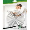 InLine Lüftergitter für 40mm Lüfter silber (33374)