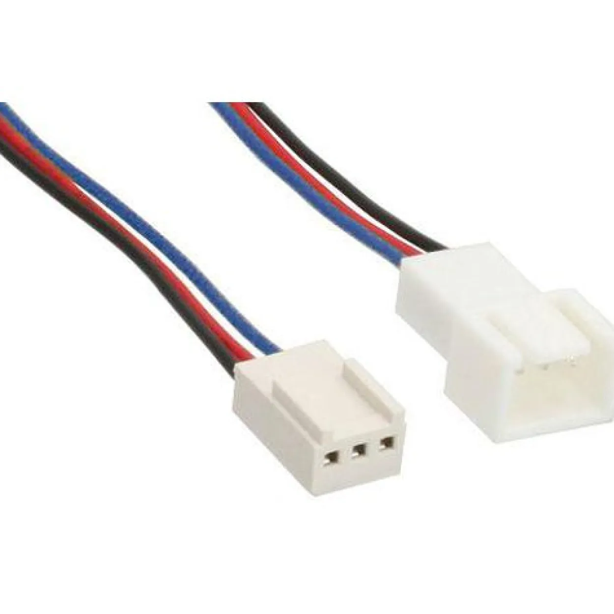 InLine Lüfterkabel Verlängerung 3pol Molex St/Bu, Länge 30cm