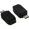 InLine Micro-USB Adapter, , Micro-B Stecker an Mini USB 5-pin Buchse