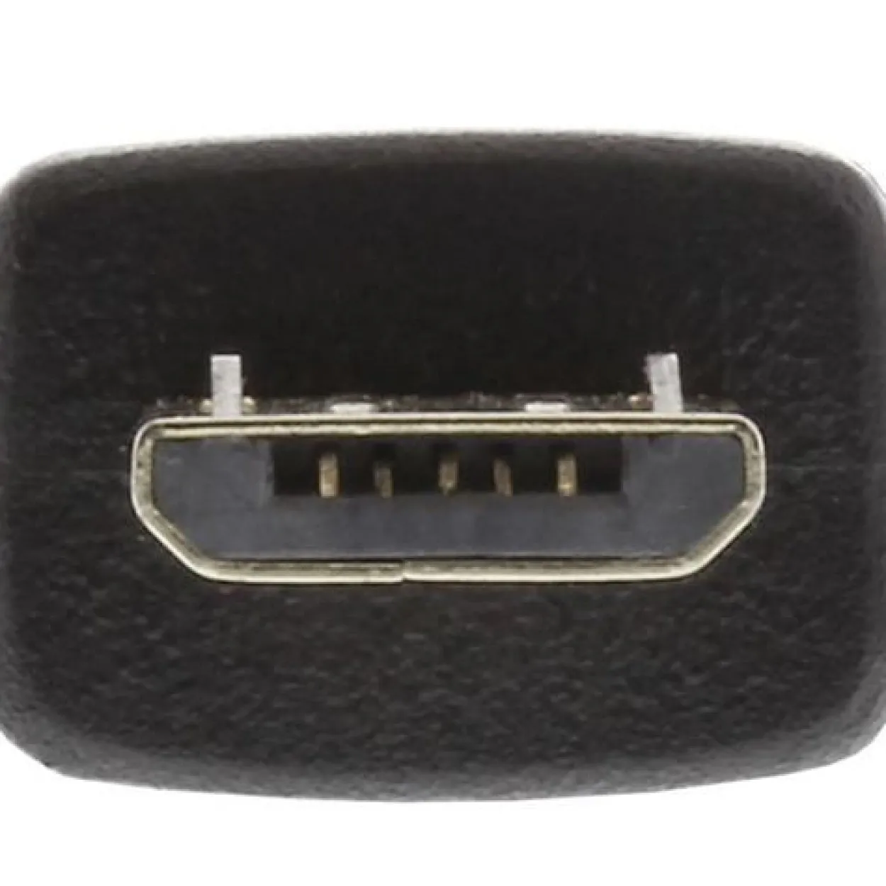 InLine Micro-USB 2.0 Kabel, Schnellladekabel, USB-A Stecker an Micro-B Stecker, schwarz, 0,5m