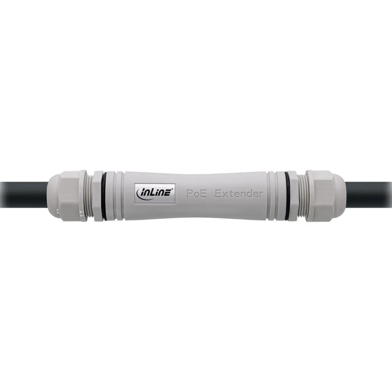 InLine PoE+ Extender, IP67 Outdoor, 1 Gb/s, 30 W, kaskadierbar