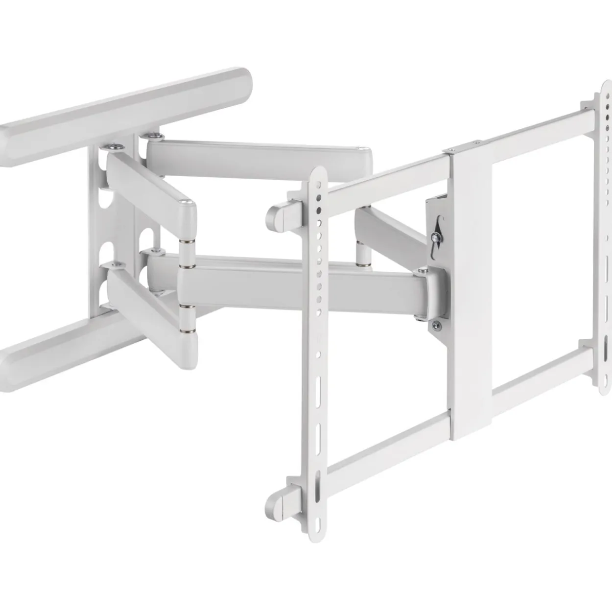 InLine Premium Aluminium Wandhalterung, für Flach-TV (37-80"), max. 70kg, weiss