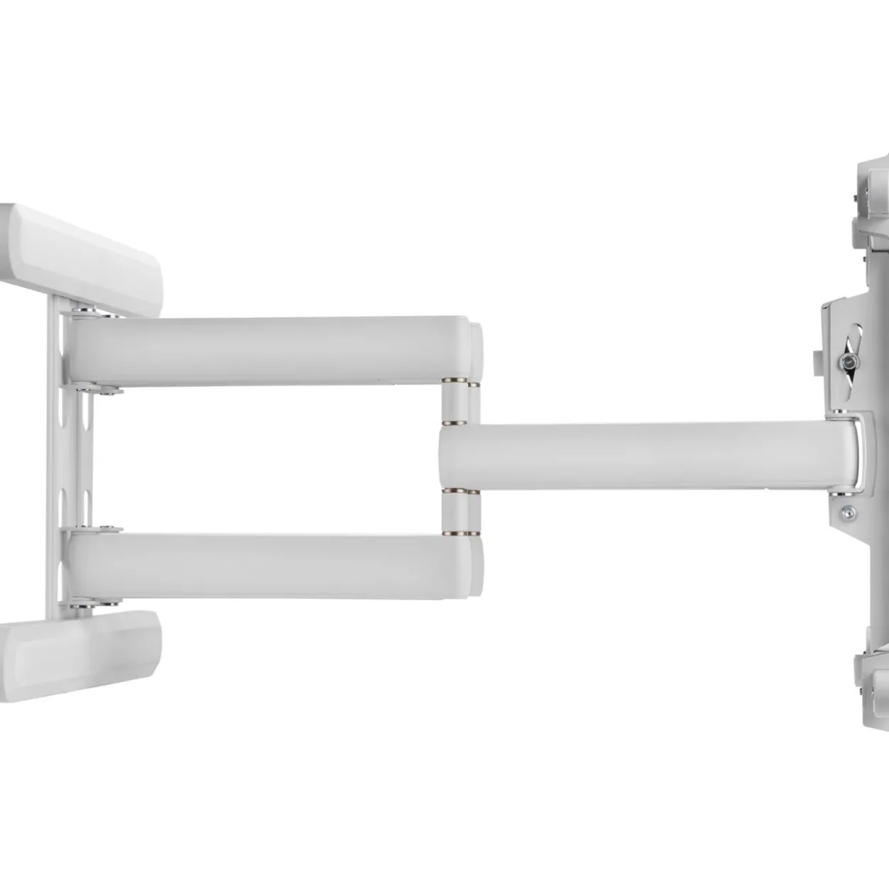 InLine Premium Aluminium Wandhalterung, für Flach-TV (37-80"), max. 70kg, weiss