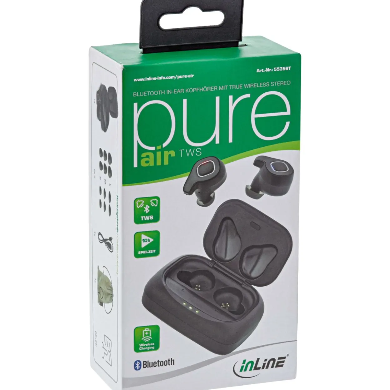 InLine PURE Air TWS schwarz