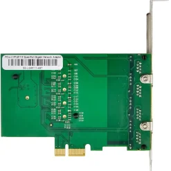 InLine Quad Gigabit Netzwerkkarte, 4x RJ45 1 Gb/s, PCIe x1 51127B