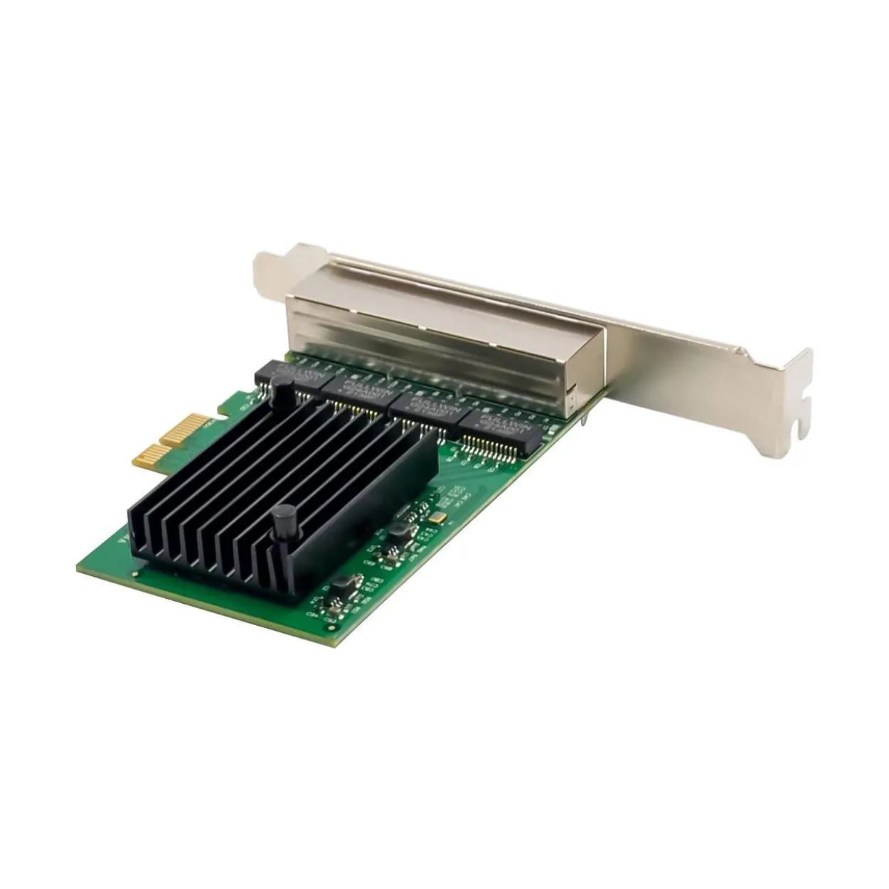 InLine Quad Gigabit Netzwerkkarte, 4x RJ45 1 Gb/s, PCIe x1 51127B