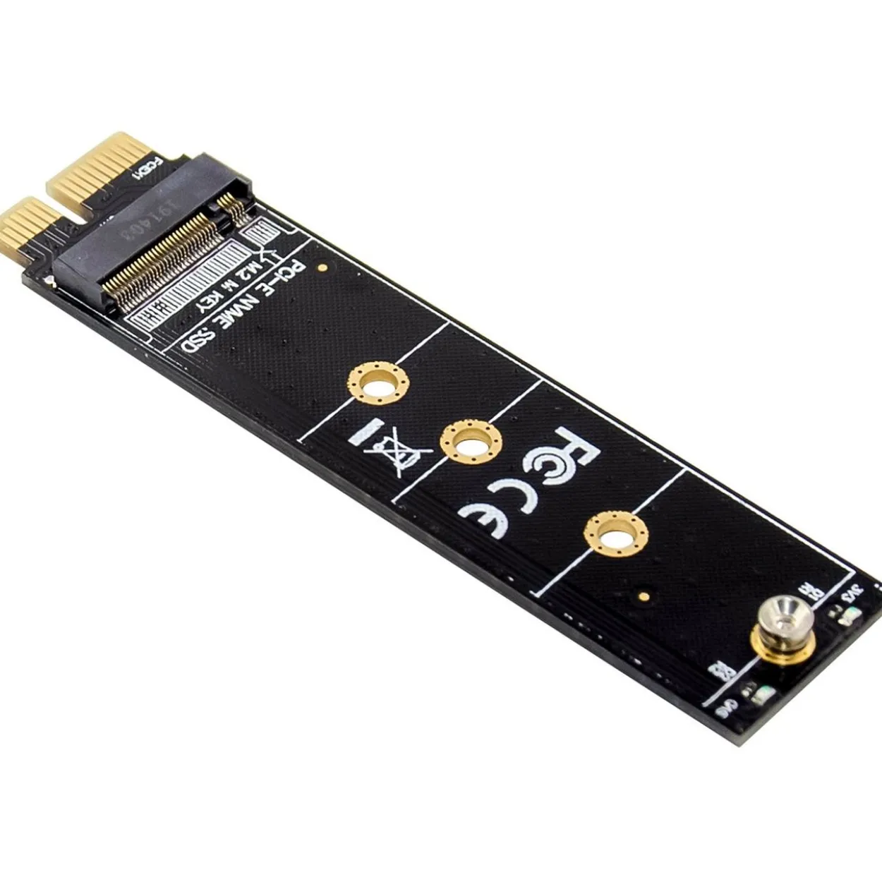 InLine Schnittstellenkarte, PCIe x1 zu M.2 Key M NVMe SSD