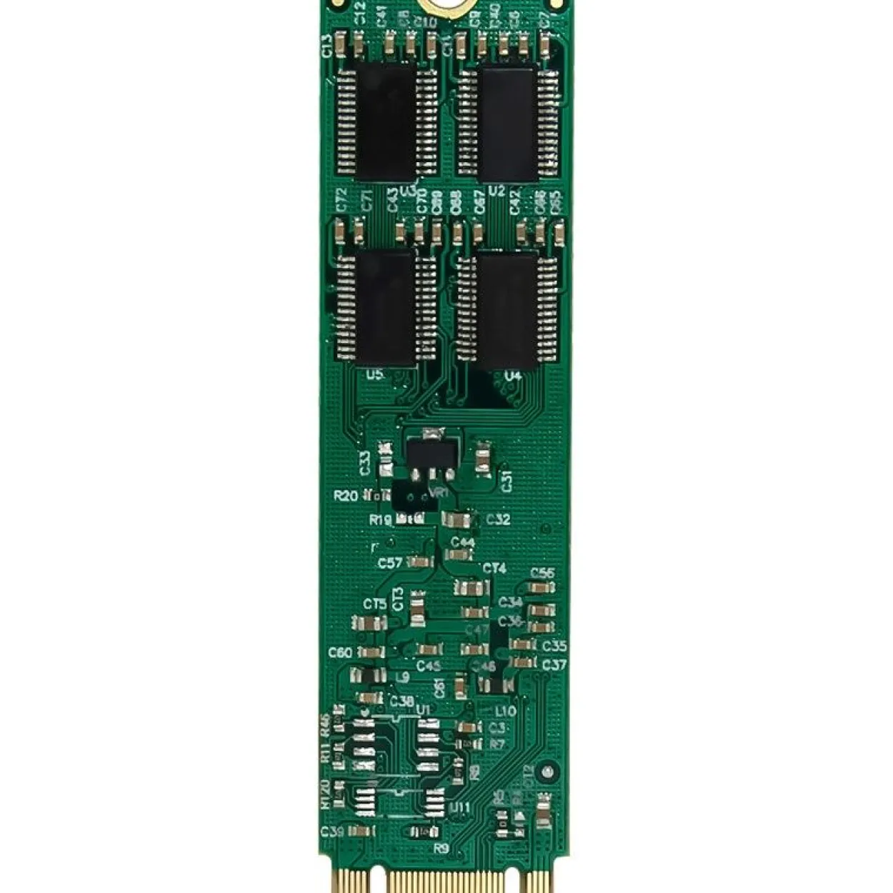 InLine Schnittstellenkarte M.2 zu 4x seriell 9pol Stecker