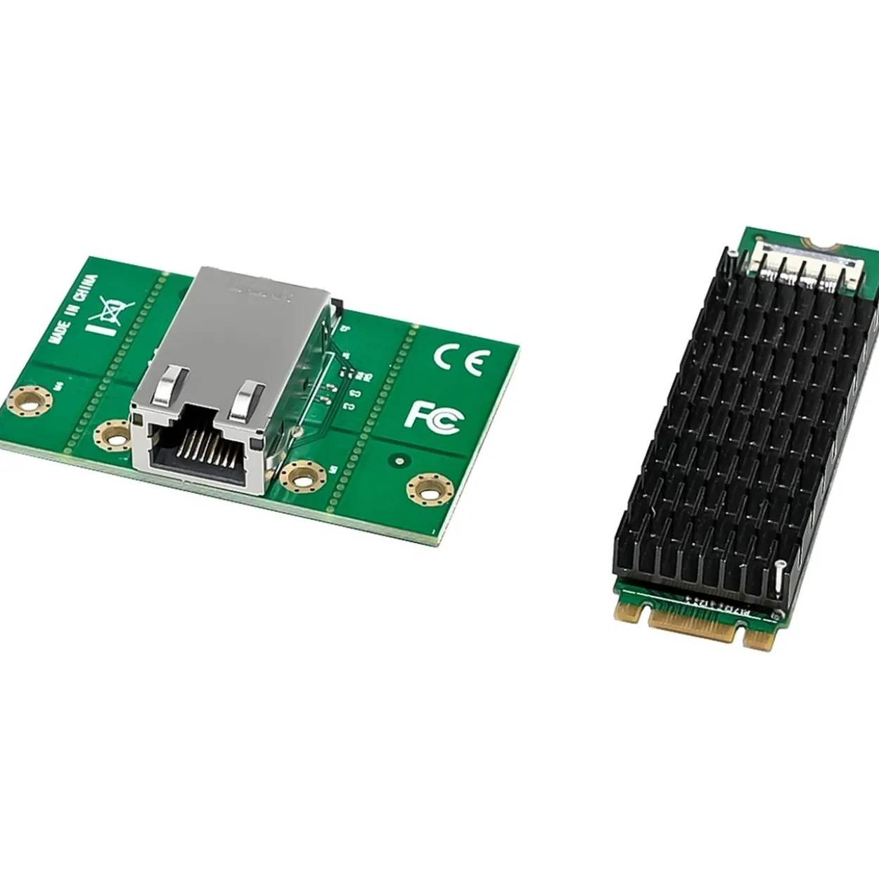 InLine Schnittstellenkarte, M.2 B+M zu 10 Gb/s RJ45