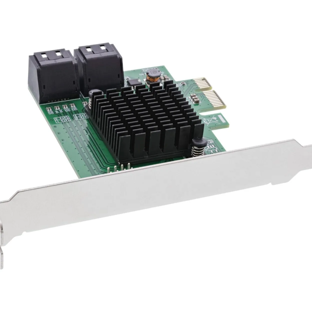 InLine Schnittstellenkarte, 4x SATA 6Gb/s Controller, PCIe 2.0 (PCI-Express)