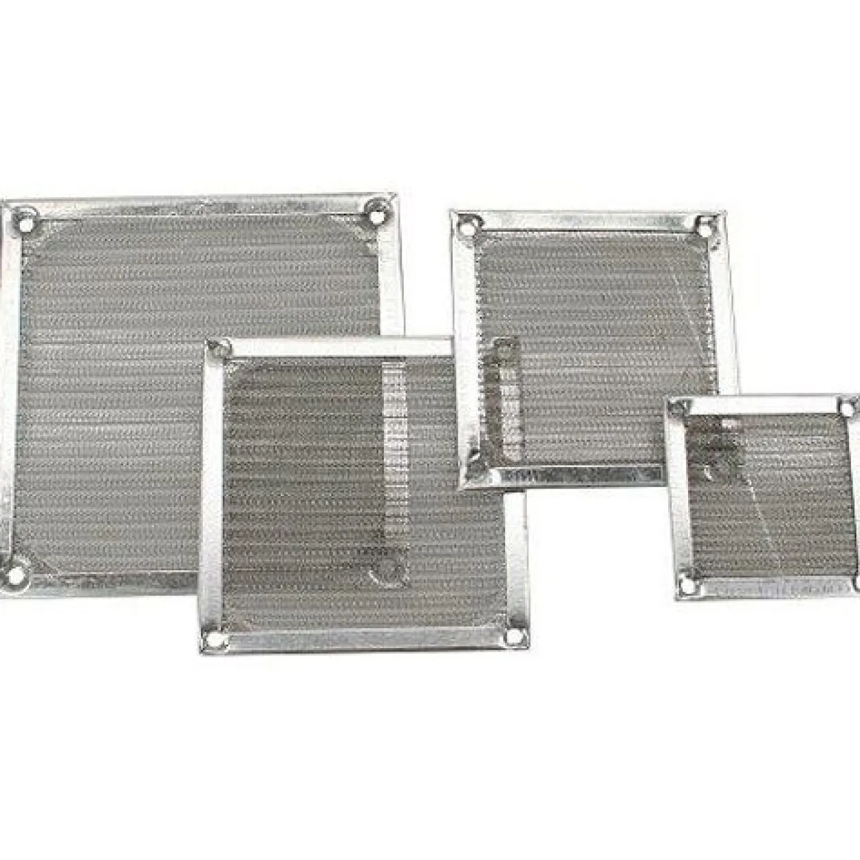 InLine Silber Lüftergitter für 40mm Lüfter (33374A)