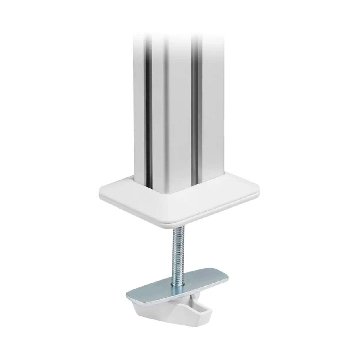 InLine Slatwall Befestigungssäulen Aluminium, für Tischhalterung Panel, 2er Set
