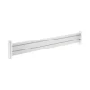 InLine Slatwall Panel Aluminium, für Tischhalterung, 1m