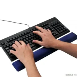 InLine Tastatur-Pad, blau, Gel Handballenauflage, 464x60x23mm