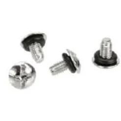 InLine 10-teilig 5mm mit Gummi Unterlegscheiben Schraubensatz für Mainboards (77784M)
