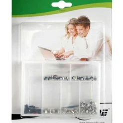 InLine 94-teilig PC Schraubensatz für Gehäuse (77789A)
