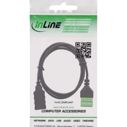 InLine USB-A Buchse an Terminalblock, 5-polig, mit Kabel