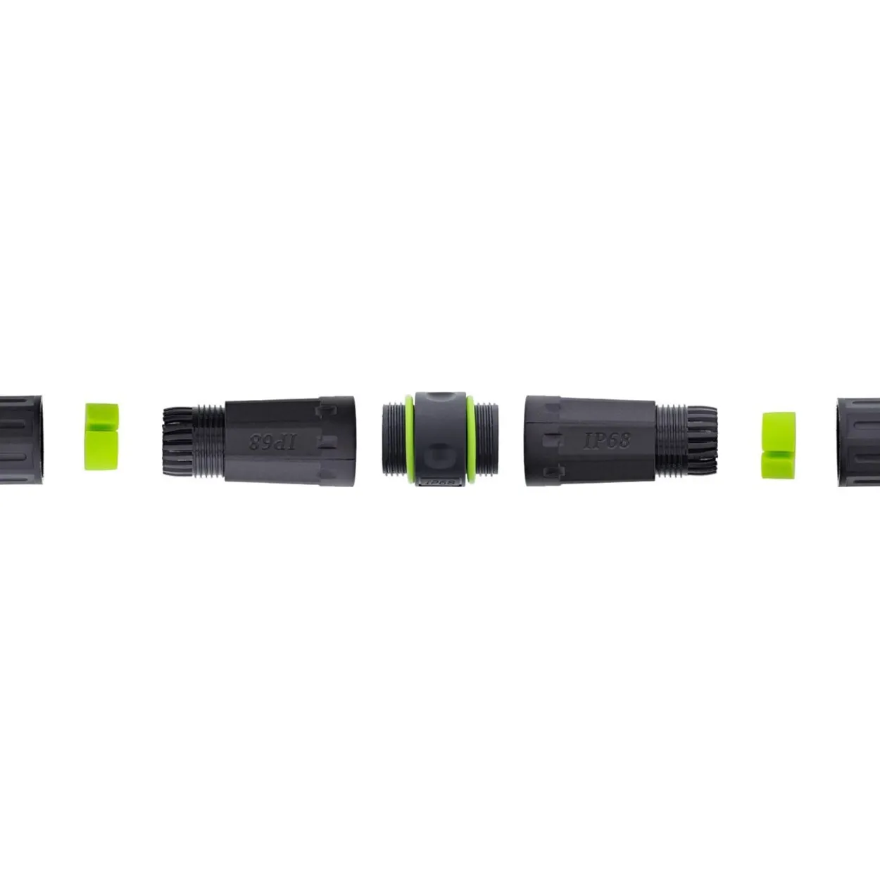 InLine USB-A-Kabelkupplung, IP68, 2x USB-A Buchse, geschirmt, M20