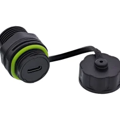 InLine USB-C-Kabelkupplung, mini, IP68, geschirmt, 2x USB-C Buchse