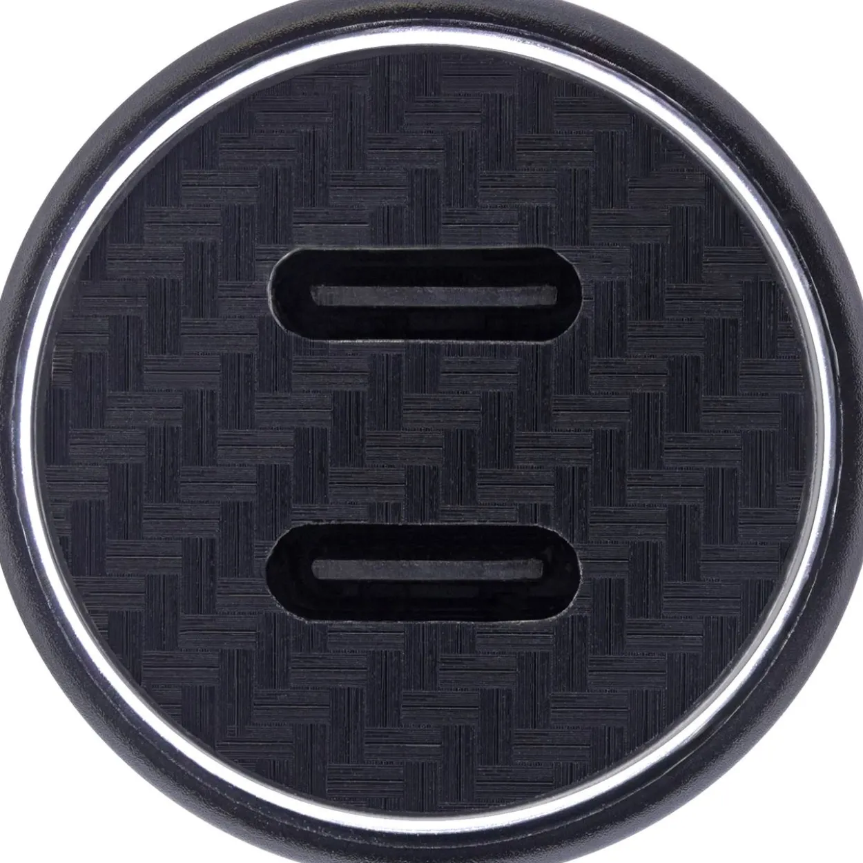 InLine USB KFZ Stromadapter Power Delivery, 2x USB Typ-C, schwarz