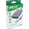 InLine USB 3.2 Multi Cardreader Hub, SD/TF/MS/XD/CF, 3-Port USB-A, Dual